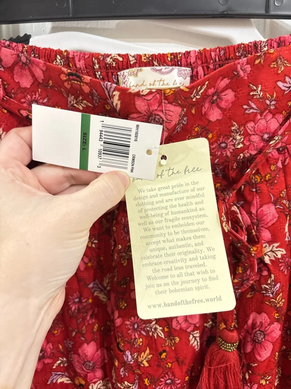 Band of the Free Ninette Floral Maxi Skirt